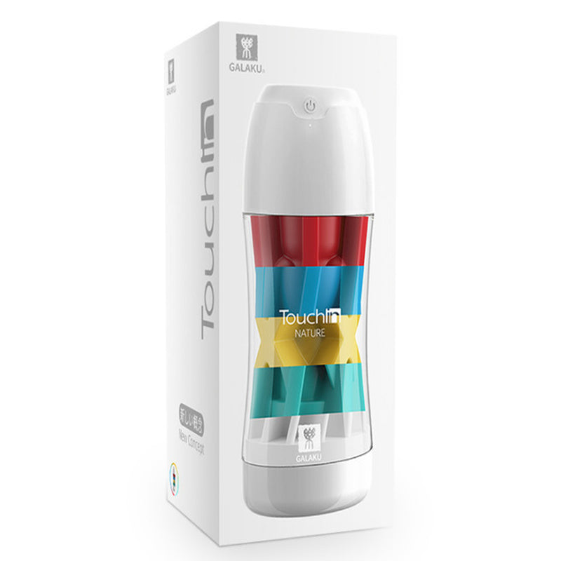 Touch In Vibration Masturbator Cup White