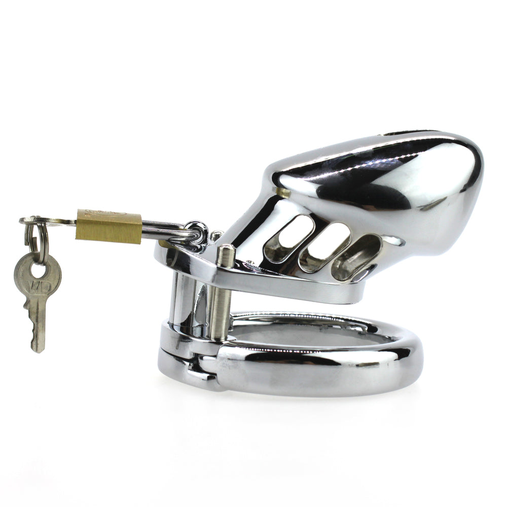LOCK4D Steel V2 Chastity Cock Cage Medium
