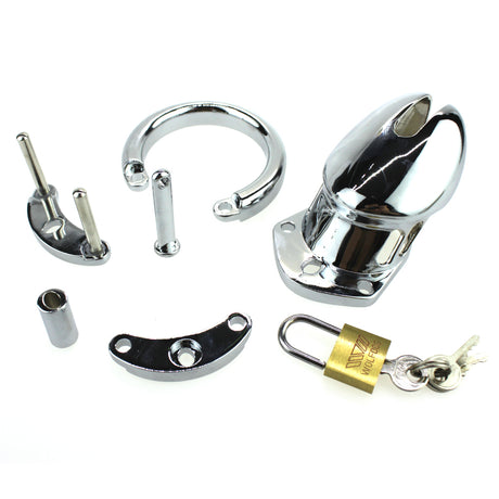 LOCK4D Steel V2 Chastity Cock Cage Medium