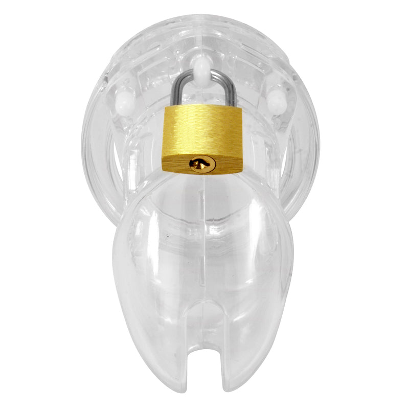 ruff GEAR Original Chastity Cage S/M Clear