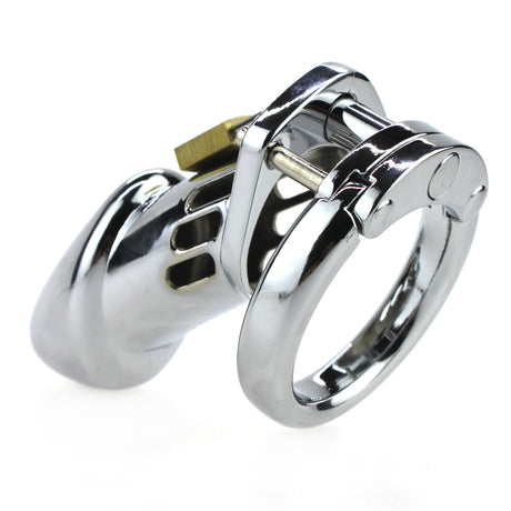 LOCK4D Steel V1 Chastity Cock Cage Medium