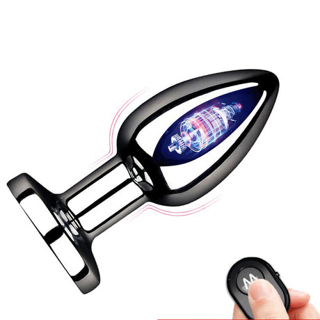 Command Stainless Steel Vibrating Butt Plug