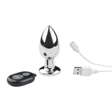 Command Stainless Steel Vibrating Butt Plug