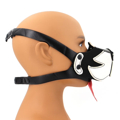 Growler Pup Muzzle Black White