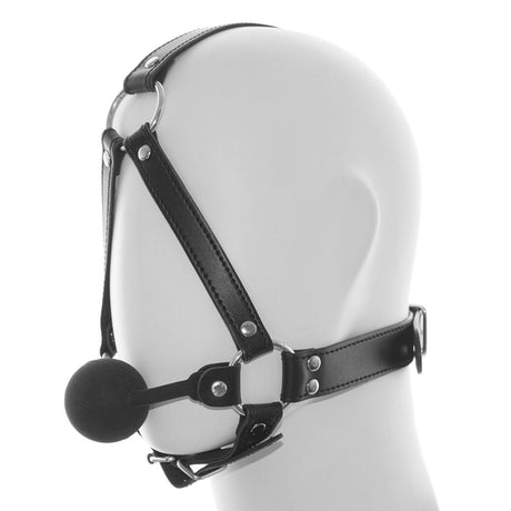 Ruff Gear Hush Silicone Ball Gag Harness