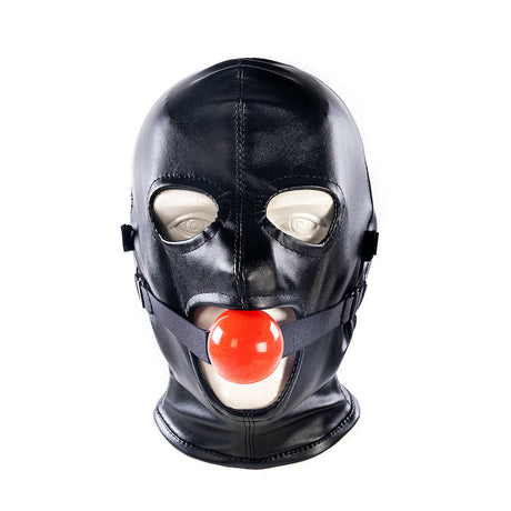 Basixxx Hood with Blindfold and Mouth Gag