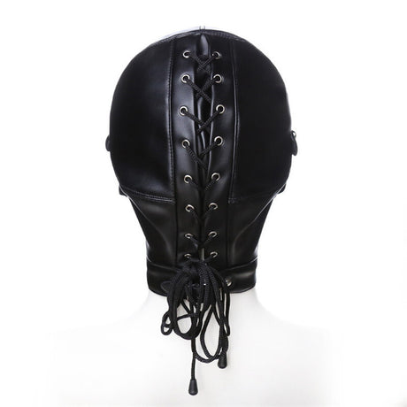 Basixxx Mouth Gag + Blindfold Gimp Hood