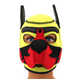 Growler Pup Hood Yellow Red
