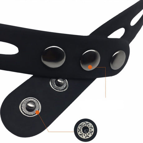ruff GEAR Silicone Snap Blindfold