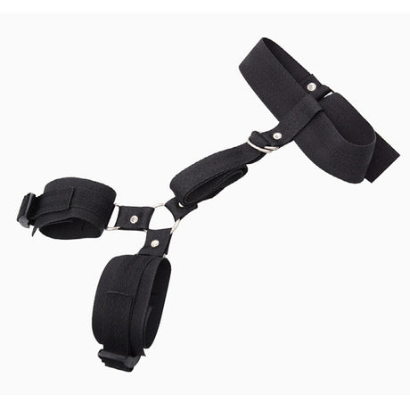 BASIXXX Bound Nylon Neck to Wrist Restraints