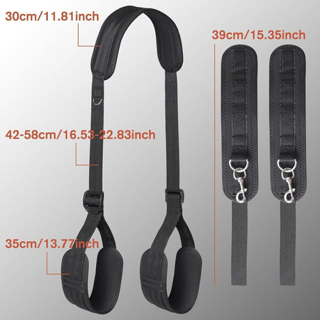 BASIXXX Fuck Travel Sling with Cuffs
