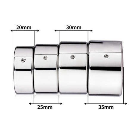 ruff GEAR Locked Stainless Steel Ballstretcher 28mm x 20mm 202gm