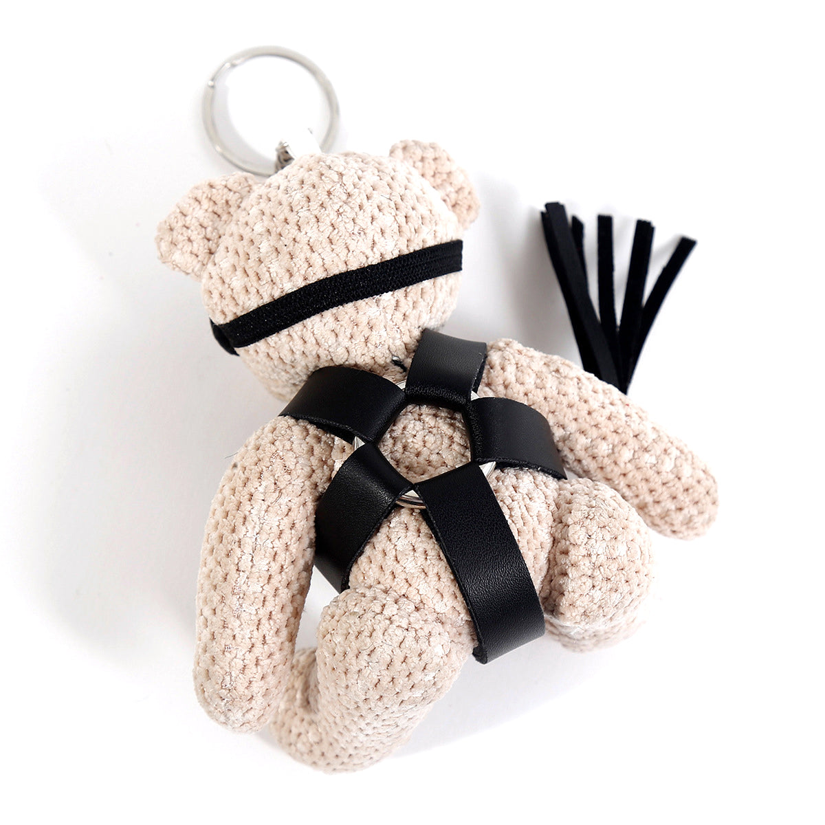 ruff GEAR Fetish Teddy Bear Keyring