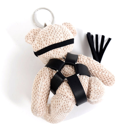ruff GEAR Fetish Teddy Bear Keyring