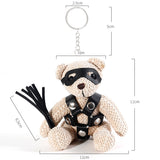 ruff GEAR Fetish Teddy Bear Keyring