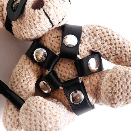 ruff GEAR Fetish Teddy Bear Keyring