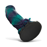 Mythical Mates Dragonfly Dildo 8.9 Inch Purple Green