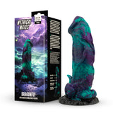 Mythical Mates Dragonfly Dildo 8.9 Inch Purple Green