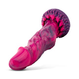 Mythical Mates Another World Dildo 8.8 Inch Pink Purple
