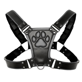 Master Series Alpha Pup Bulldog Harness Black