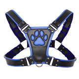 Master Series Alpha Pup Bulldog Harness Blue