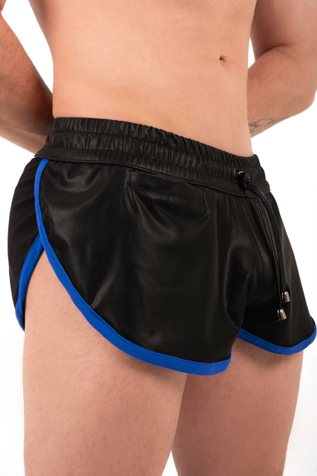 ROK Kinky Mesh Short Black Blue