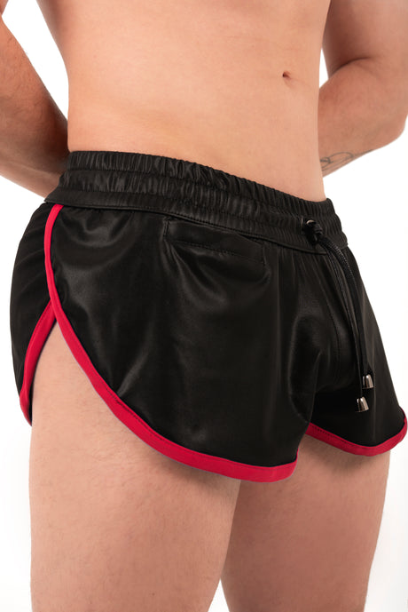 ROK Kinky Mesh Short Black Red