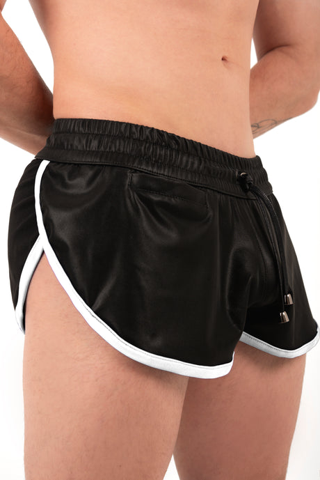 ROK Kinky Mesh Short Black White