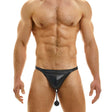 Modus Vivendi Pleasure Ball Thong Black Leather