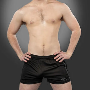 Mr S Leather Baller Short Grey