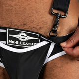 Mr S Leather Bold Colour All-Access Brief Black