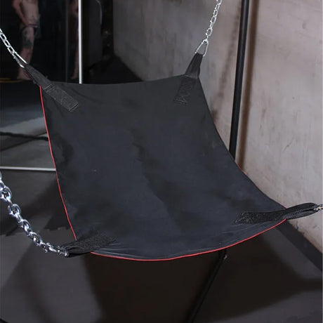 Mr S Leather Deluxe Canvas Sling Black