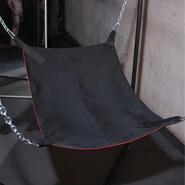 Mr S Leather Deluxe Canvas Sling Black