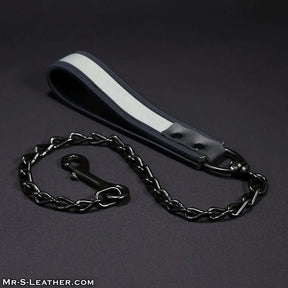Mr S Leather Neoprene Puppy Leash Grey