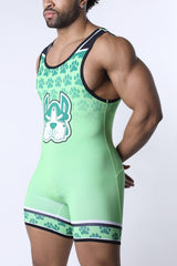 Cellblock 13 Muzzle Up Singlet Green