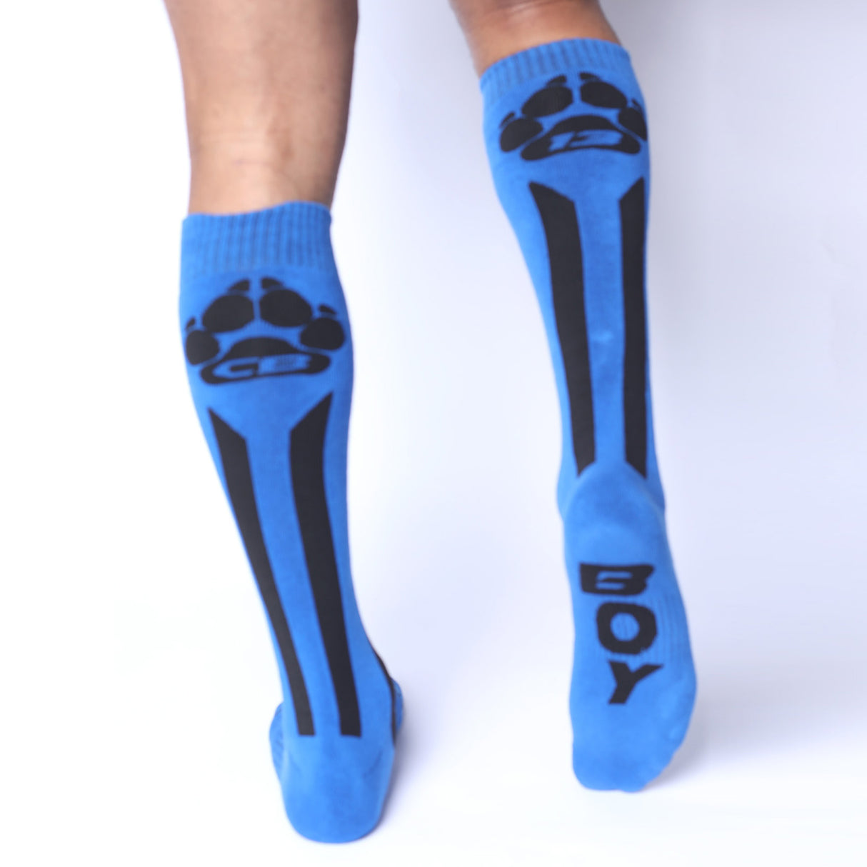 Cellblock 13 Muzzle Up Knee High Socks Blue