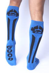 Cellblock 13 Muzzle Up Knee High Socks Blue