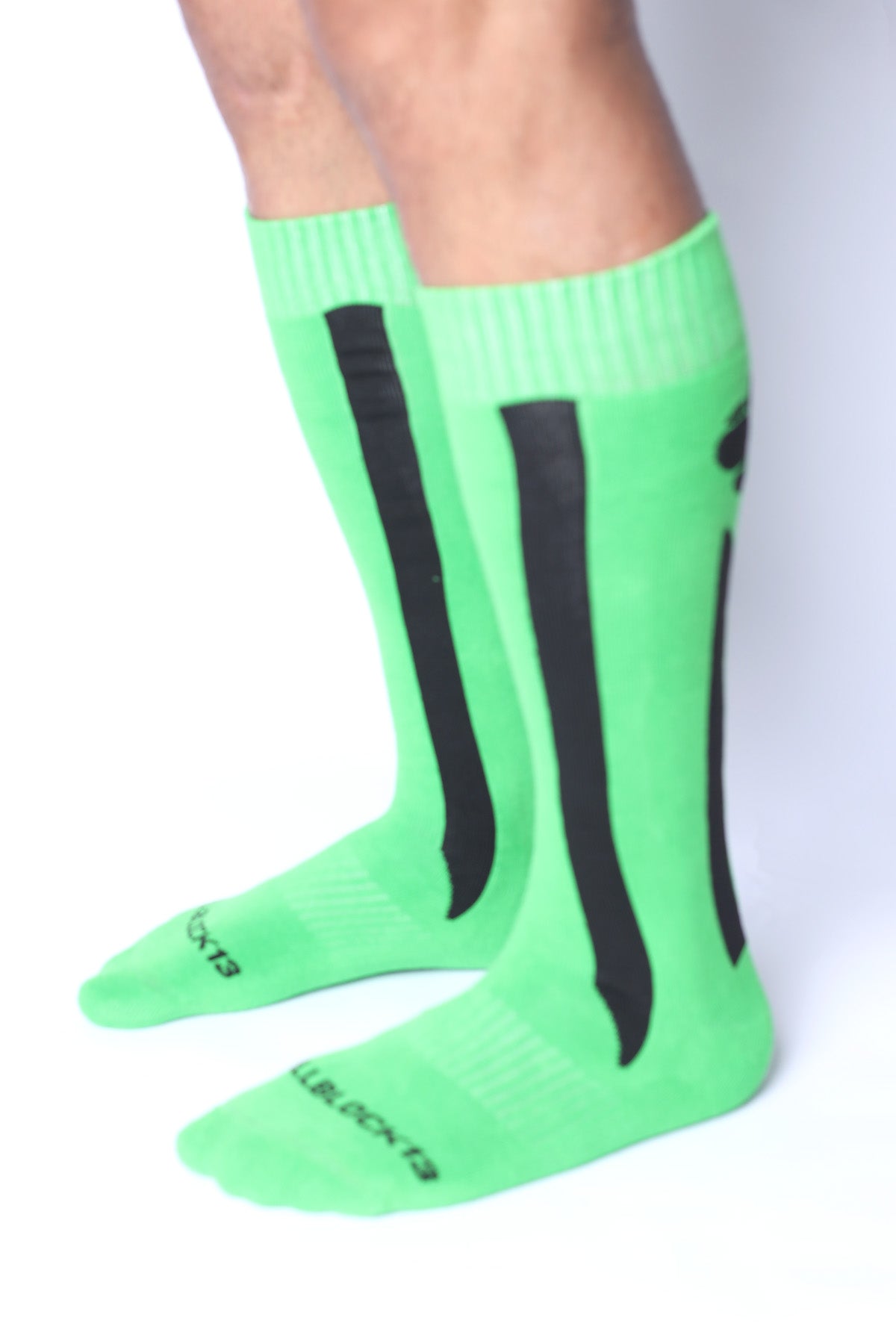Cellblock 13 Muzzle Up Knee High Socks Green