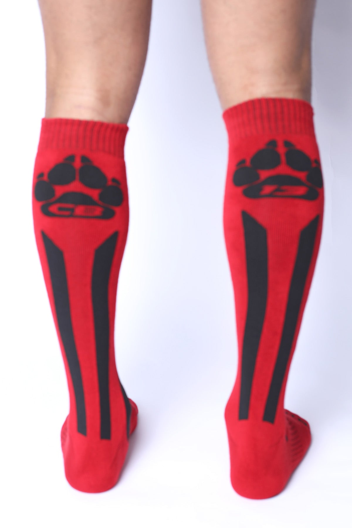 Cellblock 13 Muzzle Up Knee High Socks Red