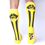 Cellblock 13 Muzzle Up Knee High Socks Yellow