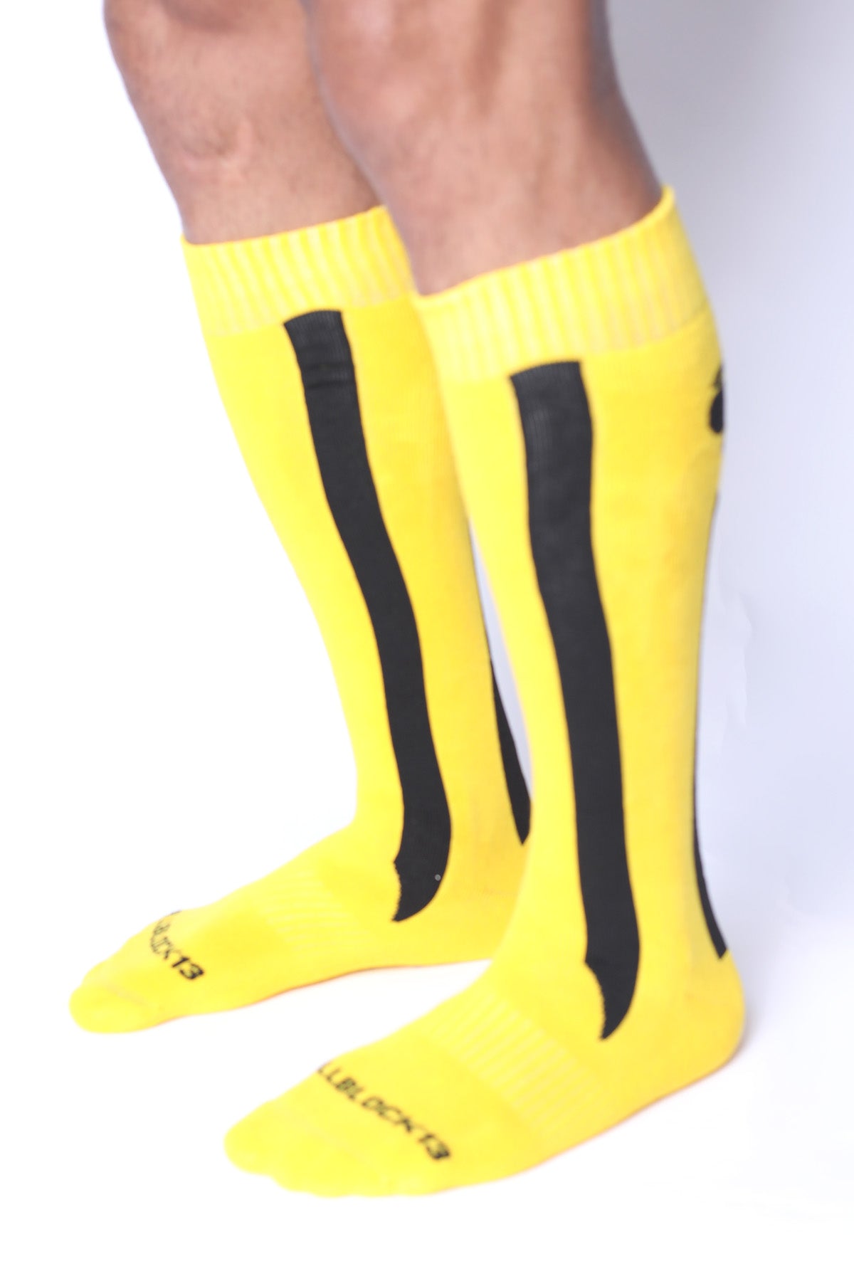 Cellblock 13 Muzzle Up Knee High Socks Yellow