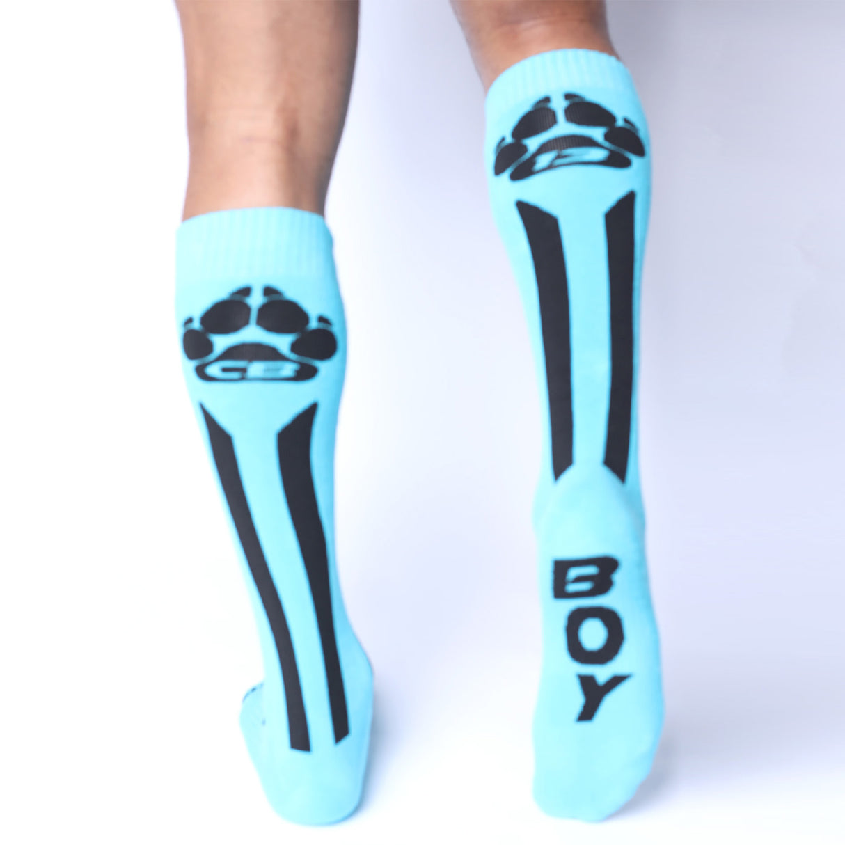 Cellblock 13 Muzzle Up Knee High Socks Turquoise