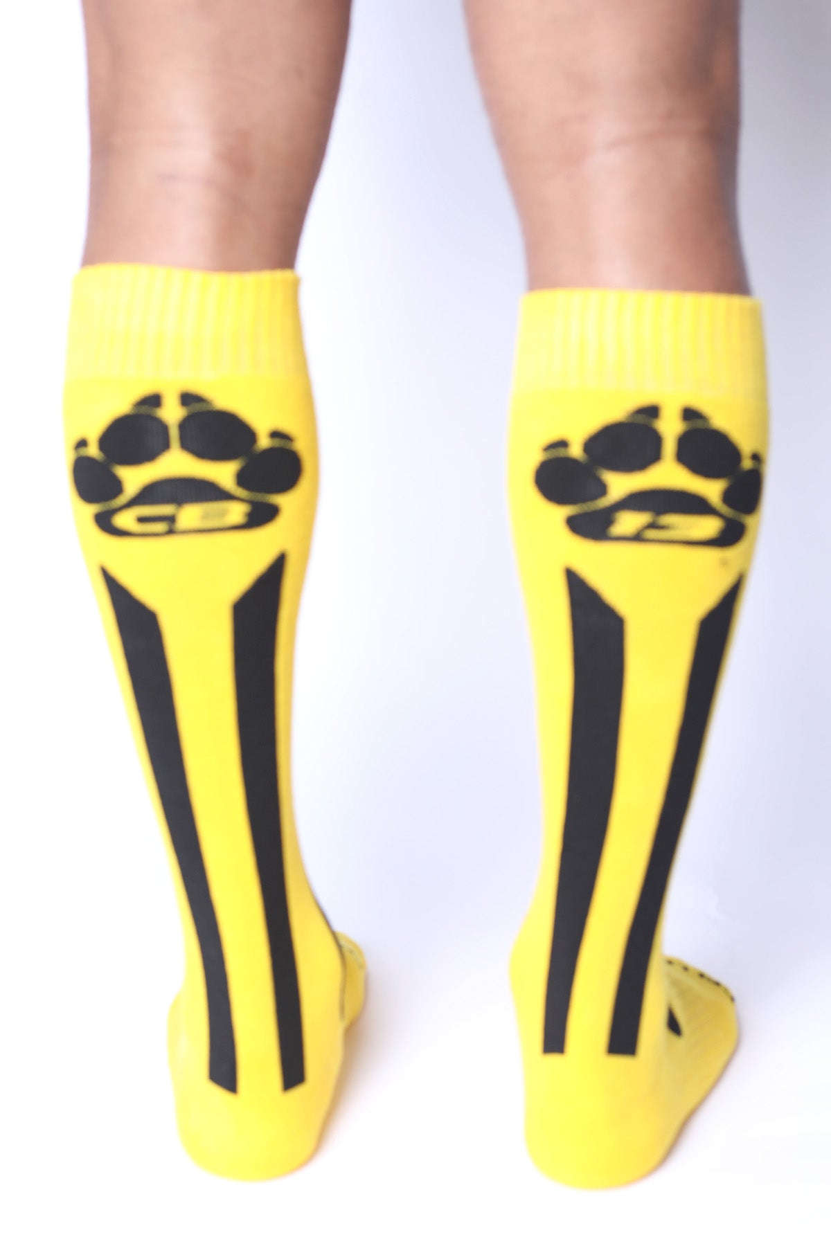 Cellblock 13 Muzzle Up Knee High Socks Yellow