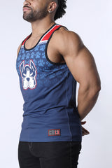 Cellblock 13 Muzzle Up Tank Top Blue