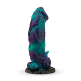 Mythical Mates Dragonfly Dildo 8.9 Inch Purple Green
