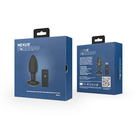 Nexus Tornado Rotating Butt Plug with Remote Small