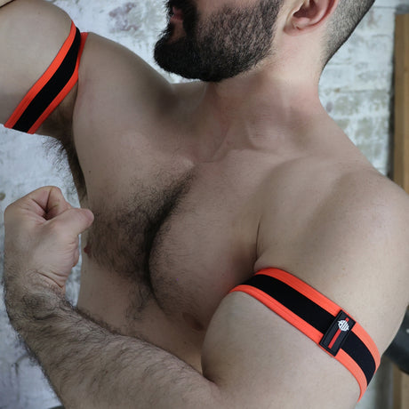 Breedwell After Dark Armbands Neon Orange