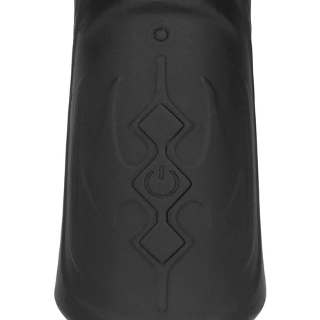 Ouch Handheld Silicone Vibrating Flexible Dildo 11 Inch