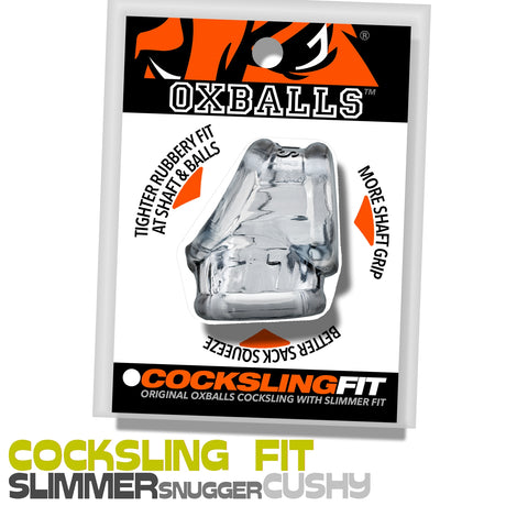 Oxballs Cocksling Fit Clear