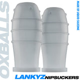 Oxballs Lankyz Nipple Suckers Clear
